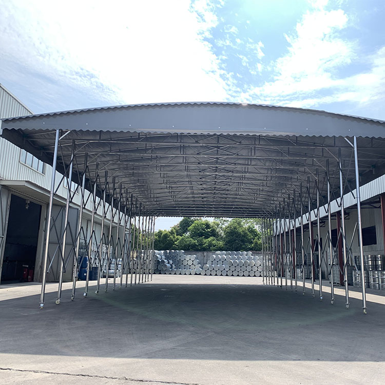 临夏电动/移动推拉棚