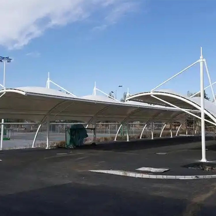 临夏膜结构电动车棚